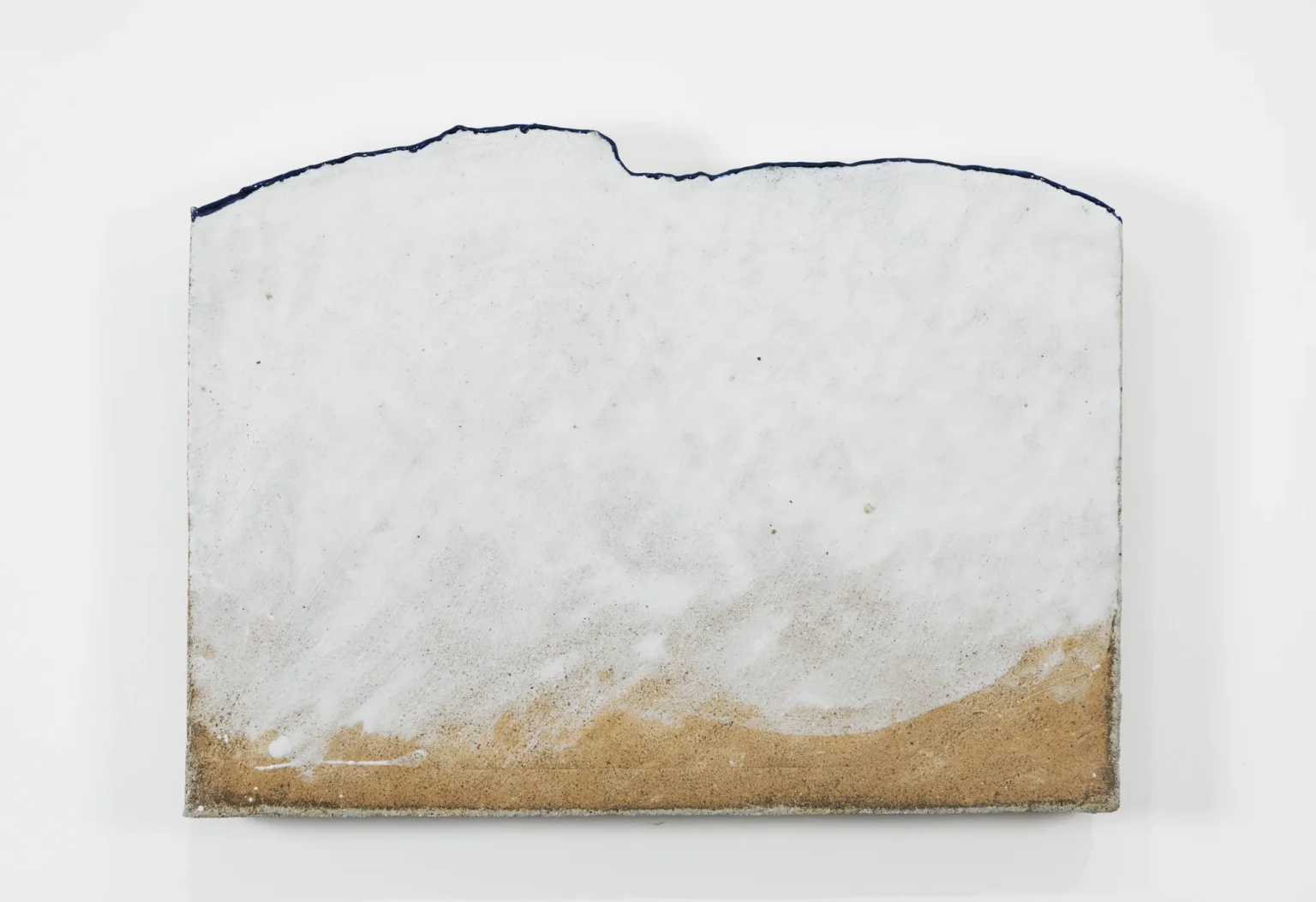 Plaque paysage - 2017 - grès, cobalt - 40 x 56 x 6 cm